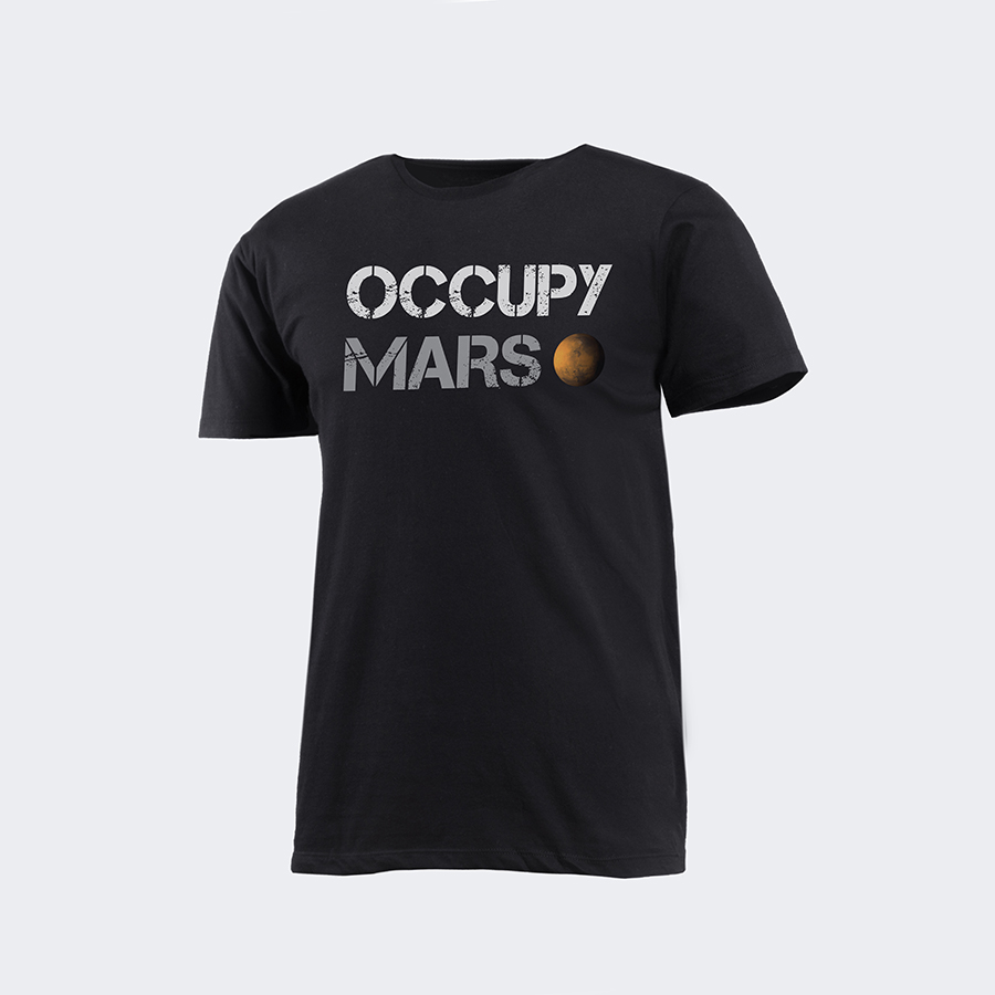 SpaceX Occupy Mars T-paita