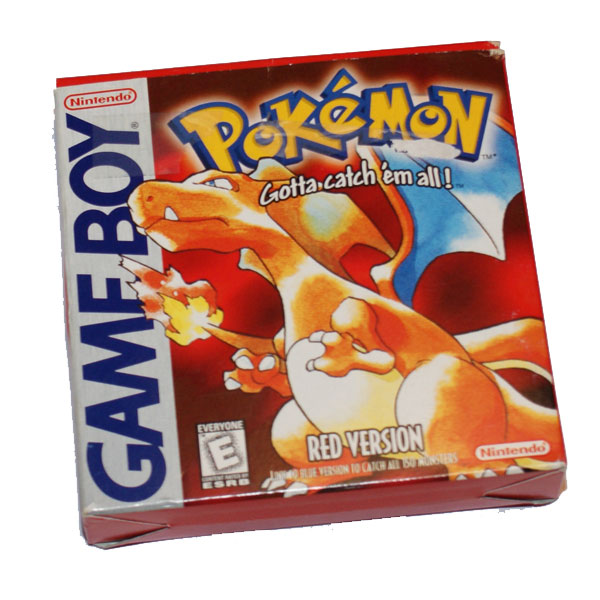 Pokémon Red paketissa